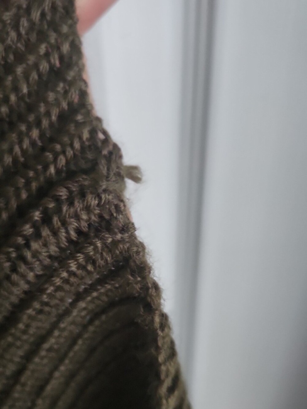 Chico's Olive Green Johanna Sweater Vest - Picture 8 of 8